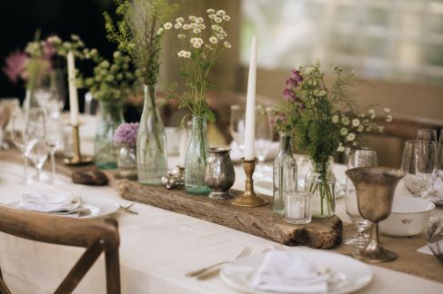 Intégrer la récup’ chic dans sa décoration de mariage