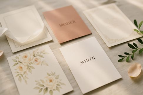 Comment choisir le style de faire-part adapté à votre mariage