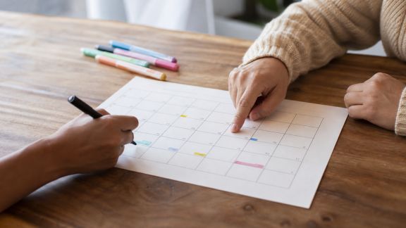 Créer un calendrier partagé pour mieux orchestrer les préparatifs
