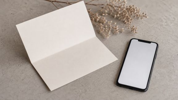 Faire-parts hybrides : combiner papier et digital pour marquer les esprits
