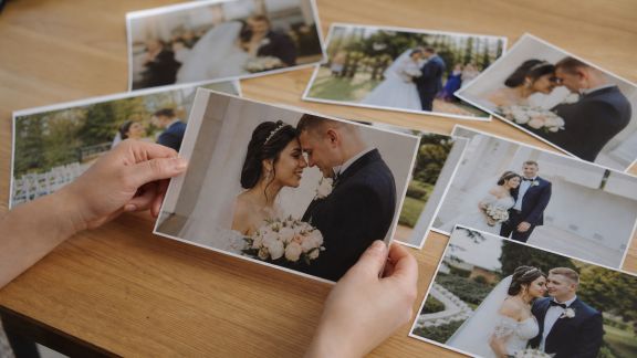 Composer une animation vidéo à partir des photos de mariage