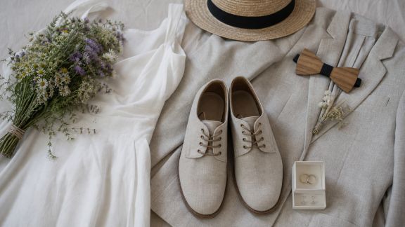 Tenues et accessoires pour un mariage écologique et responsable